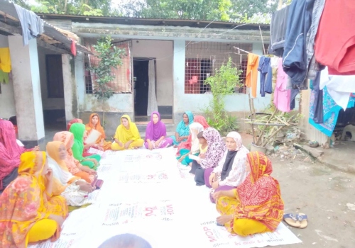 Women group meeting
